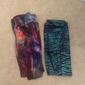 Lot of 2 Athleta Girl XXL 16 Leggings